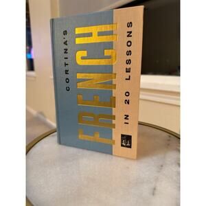 Cortina Method: French in 20 Lessons (1969, 81st Edition, Illustrated, HC/DJ)